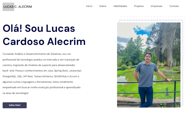 Meu portifolio